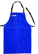 Leather Welding Work Apron Flame Heat Resistant Length 36" Size for Men & Women