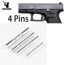 Stainless Steel Gen 4 Pin Kit Set for Glock 17 19 20 21 22 23 24 26 27 34 35 37