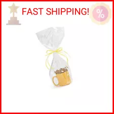 A1 Bakery Supplies 10 Pack BOPP Clear Cello Cellophane Bags Gift Basket Package