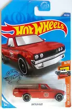 2020 HOT WHEELS Datsun 620 Red Pickup Truck HW Hot Trucks-SHIPPING INCLUDED!!