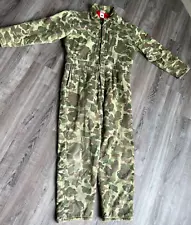 VINTAGE - Fred Bear Archery - CAMO COVERALLS