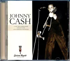 CD Johnny Cash - Live Recordings From The Louisiana Hayride