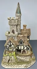 Vintage 97’ David Winter Cottages Halidon Hill Hand Painted The Mystical Castles