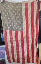 New Listing50 Star Vintage American Flag - 55 x 32