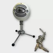 Blue Snowball Microphone iCE USB Cable Condenser Mic With Metal Tripod Stand