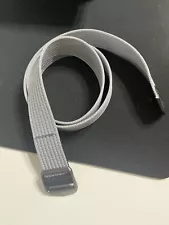 New ListingArc'teryx Conveyor Belt 38mm Silver Gray Grey Webbing Metal Buckle Men’s Small S