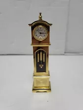 Bulova #B0551 Mini Boutique Grandfather Clock 1988 Need Battery