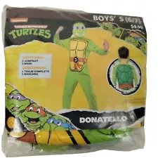 Nickelodeon Boys S 6/7 Teenage Mutant Ninja Turtles Donatello Halloween Costume