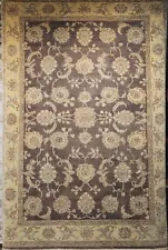 Carpet 100% Fine Wool pile. Hand knotted in India. 6Ft* 9 Ft.