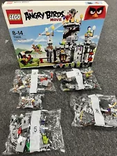 LEGO Angry Birds: King Pig's Castle (75826). Incomplete - Some Parts Sealed