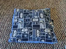 Children's (Kindergarten Nap) Star Wars Quilt. Homemade Folds To Pillow