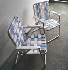 1940s metal lawn chairs for sale