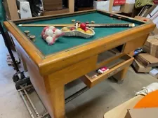 Vintage Valley Bumper Pool Table