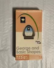 Cricut Cartridge - GEORGE and BASIC SHAPES, Instructions Keypad And Book