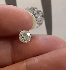 Natural Loose 0.81ct Old Euro Cut Diamond Chipped With $2,000 Appraisal NR