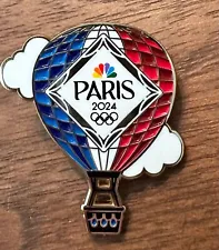 Paris 2024 NBC Hot Air Balloon Media Olympic Pin