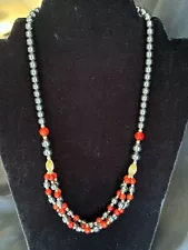 Antique Coral beads necklace