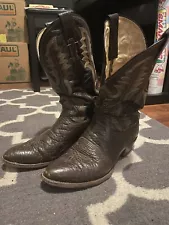 The Walking Dead Rick Grimes Justin Cowboy Boots 2222 Size 10D