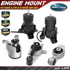 5x Engine Motor & Torque Mount for Nissan Altima 13-18 Maxima 2016-2023 V6 3.5L