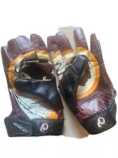 Nike Vapor Jet Washington Redskins Football Receiver Gloves WR DB Medium