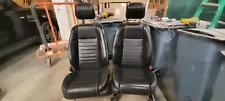 2010-2014 Mustang black leather seats