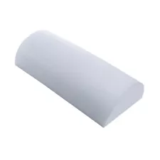 SALE CanDo White PE Foam Half Round Roller, 6" x 12", New w/ Cosmetic Damages