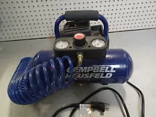 Campbell Hausfeld 1 Gallon Air Compressor SH2100 120 V/60 Hz - TESTED