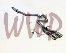 2.5" Stainless Steel CatBack Exhaust System For 13-18 Hyundai Veloster 1.6 Turbo