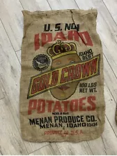 burlap sacks for sale