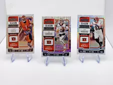 2023 PANINI CONTENDERS CINCINNATI BENGALS LOT SEASON TICKET HOBBY MOJO PARALLEL