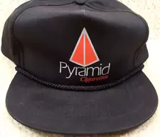 Gently Used Vintage Pyramid Cigarettes Snapback Adjustable Trucker Hat