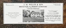 Duck End Farmhouse - Birchanger - Essex For Sale - 1967 Press Cutting r399