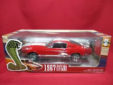 1:18 Scale 1967 Shelby GT-500 Cobra Greenlight Diecast Model Muscle Car Mustang