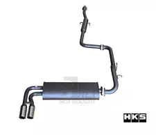 HKS Sport CatBack Exhaust for 88-91 Honda Civic Si Hatch Back 3 Door LES-H05 (For: 1990 Honda Civic)