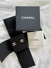 Chanel CC Earrings Fine Costume Jewelry