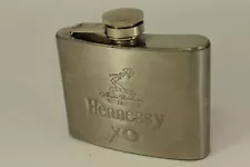 Vintage HENNESSY X.O Cognac Hip Flask 4 Oz