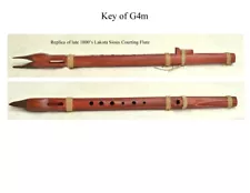 Native American Style Flute - Lakota Sioux Replica - Key of G - Warbling Flute