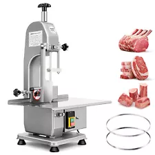 750W Professional Electric Meat Bone Machine Frozen Meat Cutting Bandsaw Cutter