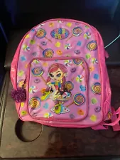 Vintage Lisa Frank Cherri Candy Girl Sundae Glitter Backpack With Tags