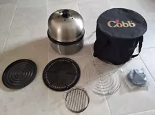 COBB Grill Pro Black Portable Charcoal BBQ Tailgate Camping W/Bag***