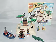 LEGO Pirates set 6241 Loot Island with Minifigures & Instructions