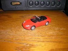 Nice 4" Long Porsche Boxster Roadster Convertible Red Free SHIPPING