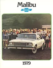 1979 Chevrolet Malibu Sport Coupe Classic Landau Coupe Sedan Sales Brochure