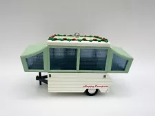 Hallmark Keepsake Happy Camper Pop Up Camping Ornament 2015 *NO BOX*