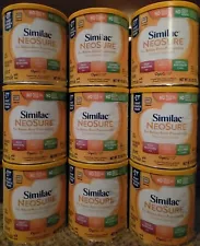 9 CANS of SIMILAC NEOSURE /13.1 oz each.