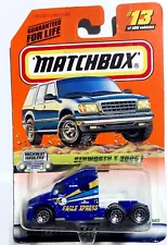 MATCHBOX KENWORTH T-2000 #13 HIGHWAY HAULERS 18 WHEELER TRACTOR New in Card