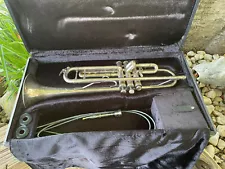 King Silver Flair Vintage Trumpet W/ Hard Case