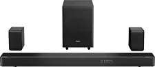 Hisense - 5.1.2 Dolby ATMOS Soundbar with Wireless Rear Satellite Speakers &...