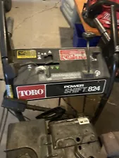 Toro Power Shift 824 Double Stage Electric Start Gas Snow Blower 8hp