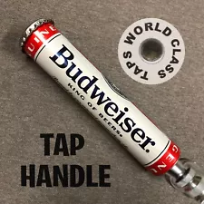 nice BUD STICK Budweiser SHORT 5in BEER TAP HANDLE marker TAPPER keg knob PULL